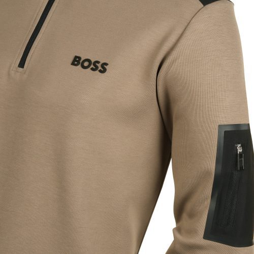 BOSSSweat1HalfZipSweaterSU2450510335 334Green 2