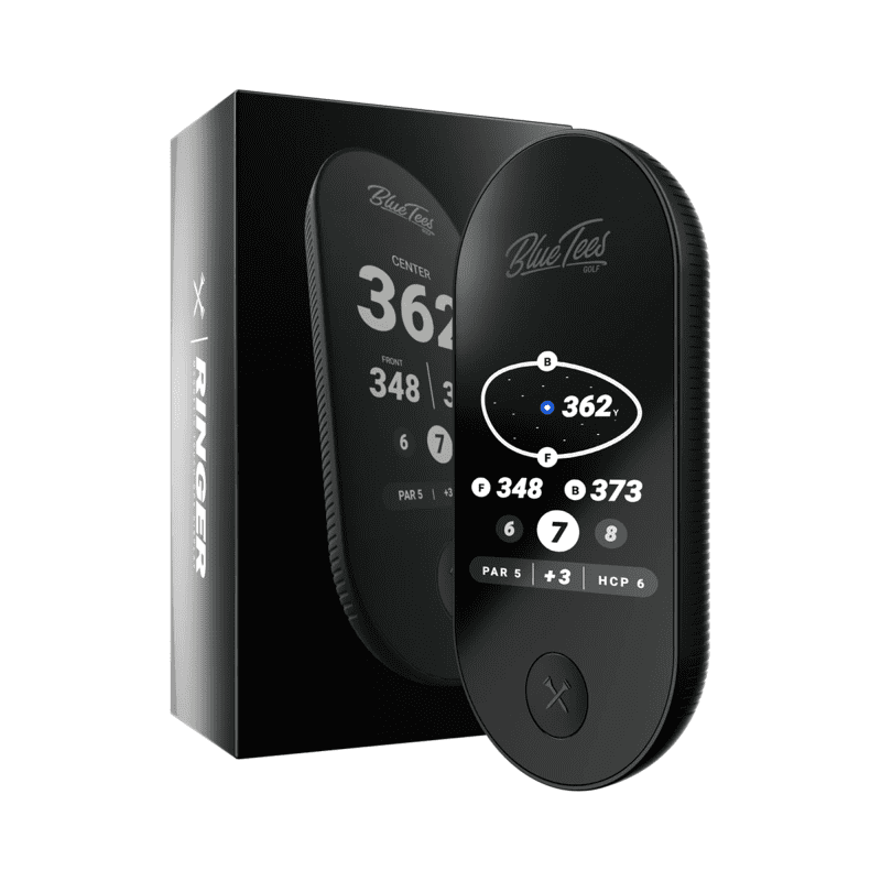 Blue Tees Golf Ringer GPS Handheld BTR001 001 OS Black 1