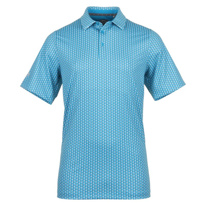 Callaway Golf Chev Geo Print Shirt CGKFE050 448 1