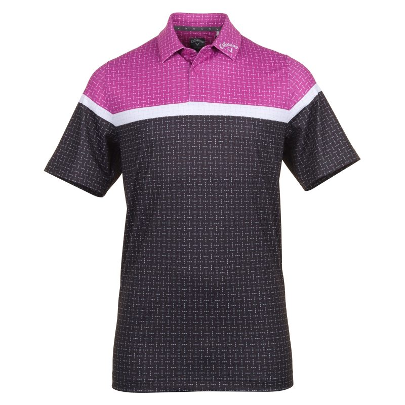 Callaway Golf Classic Geo Print Shirt CGKSE0A1 510 1