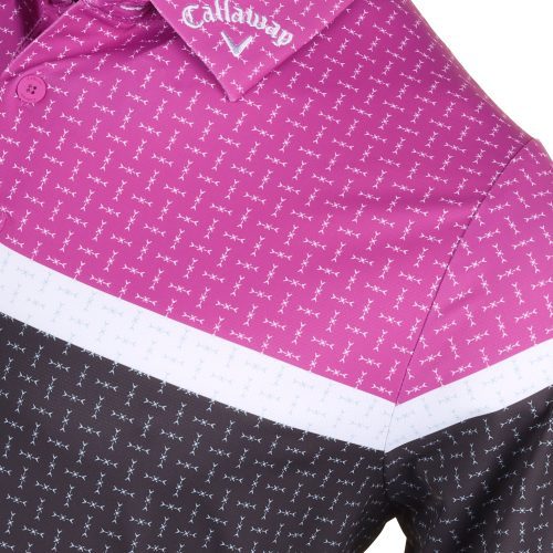 Callaway Golf Classic Geo Print Shirt CGKSE0A1 510 3