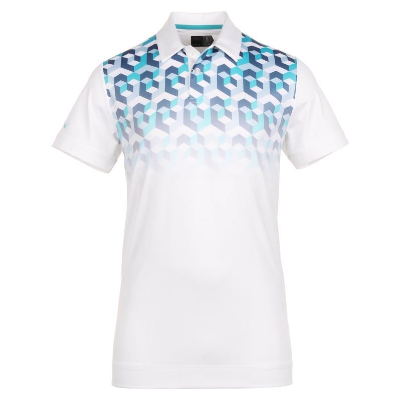 Callaway Golf X Series Ombre 3D Chev Geo Shirt CGKSE078 100 1