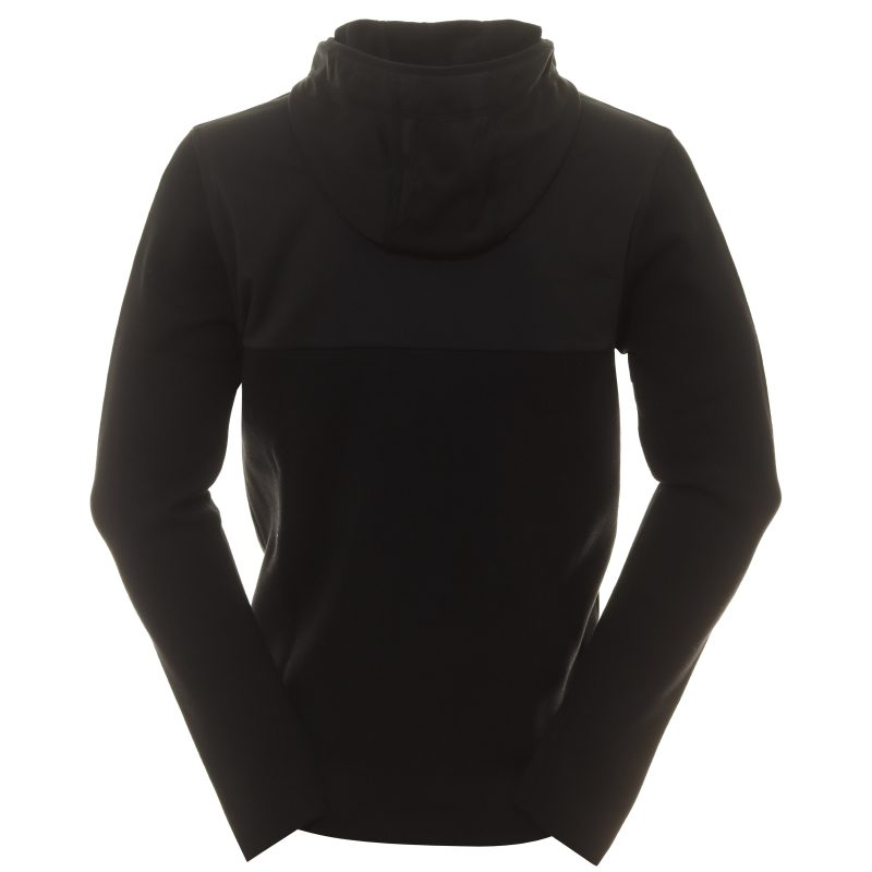 Calvin Klein Golf Addington Hooded Half Zip CKMA23820 Black Marl 2