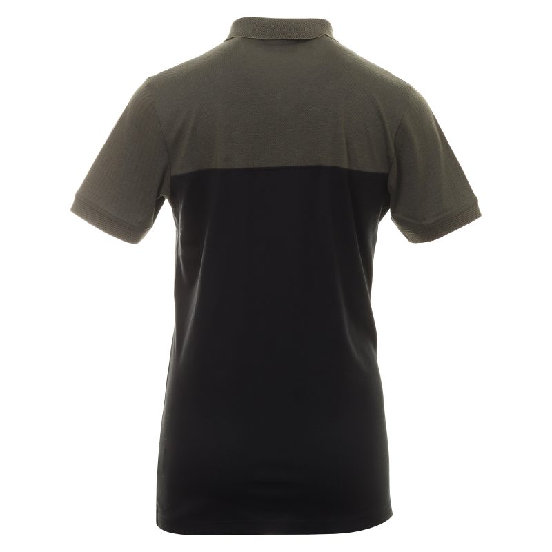 Calvin Klein Golf Colour Block Shirt C9690 O.Marl Black 2