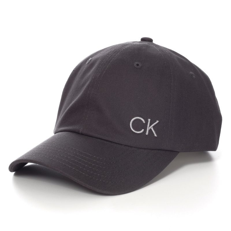 Calvin Klein Golf Cotton Twill Cap C9654 Charcoal