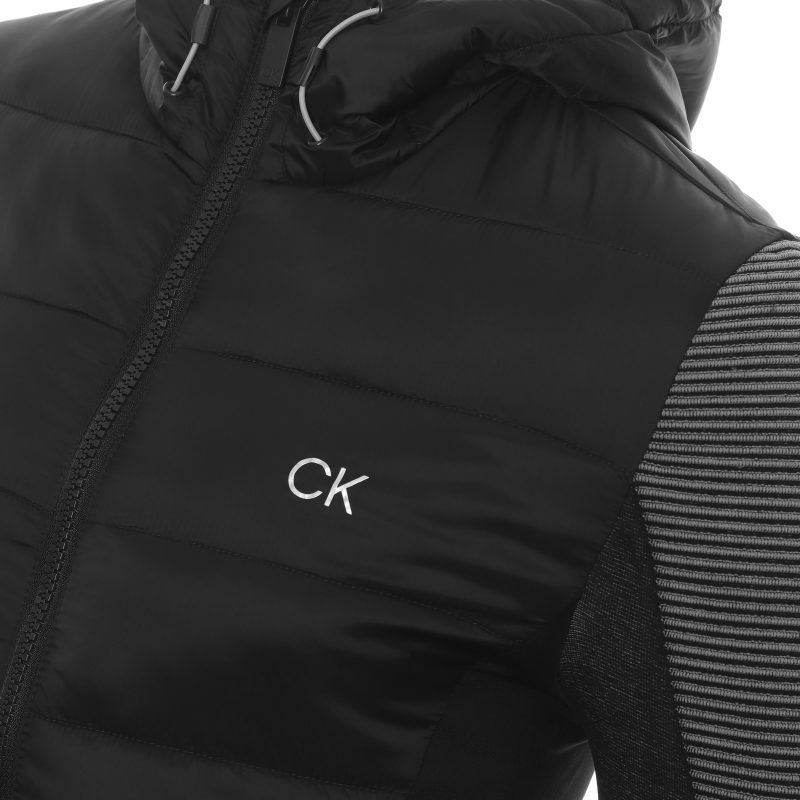 Calvin Klein Golf Dynamo Hooded Jacket CKMS23763 Black 3