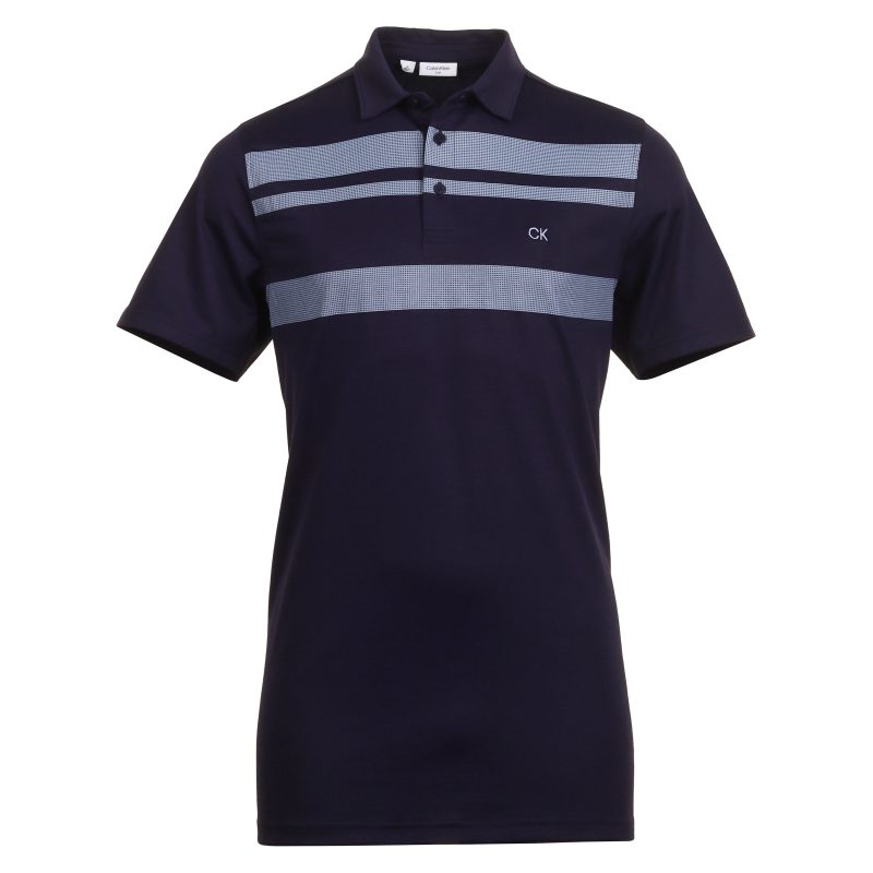 Calvin Klein Golf Fort Jackson Shirt CKMS24881 Evening Blue 1