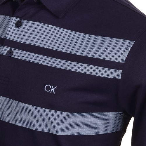 Calvin Klein Golf Fort Jackson Shirt CKMS24881 Evening Blue 3