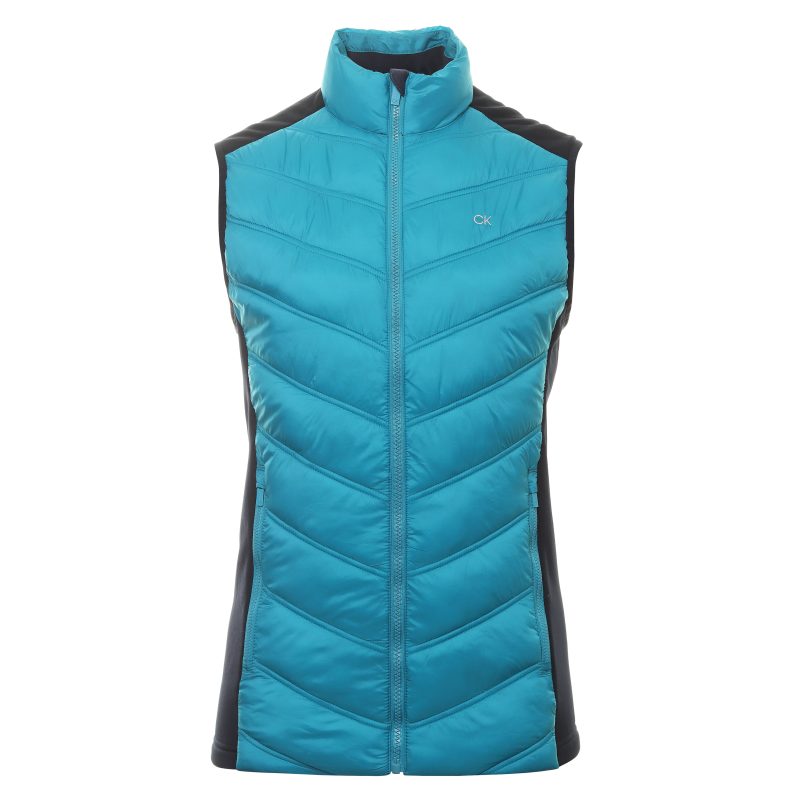 Calvin Klein Golf Frontera Hybrid Gilet C9833 Caribbean 1