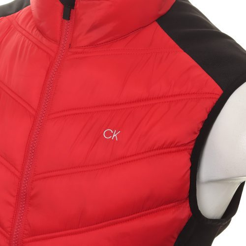 Calvin Klein Golf Frontera Hybrid Gilet C9833 Red 3