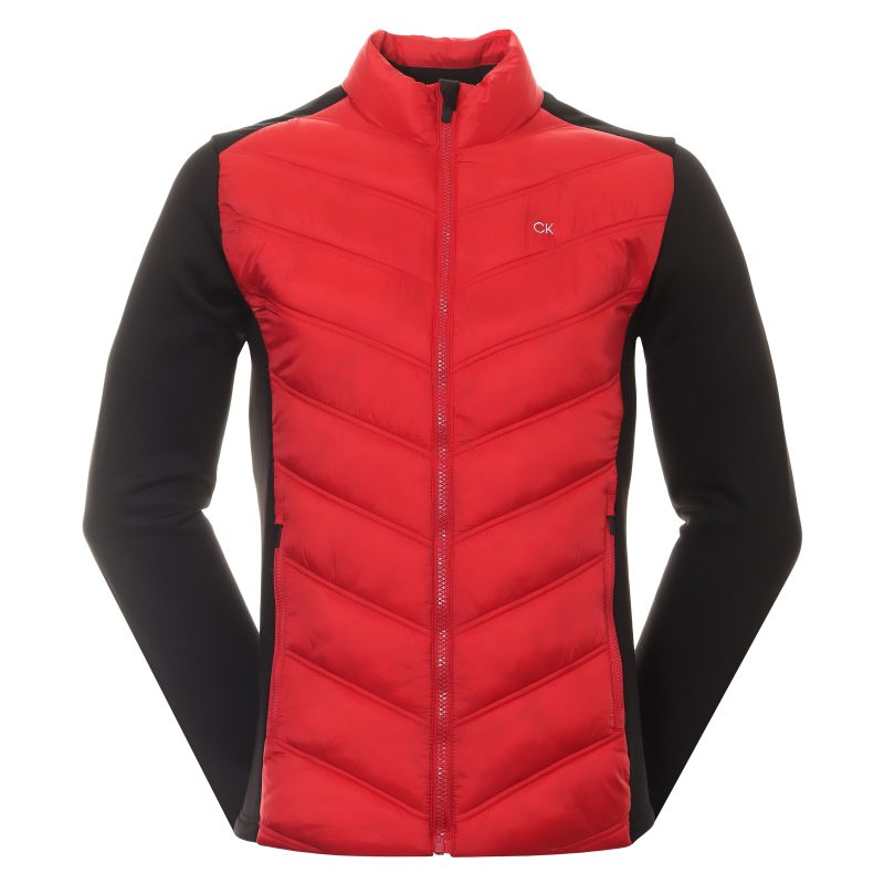 Calvin Klein Golf Frontera Hybrid Jacket C9832 Red 1