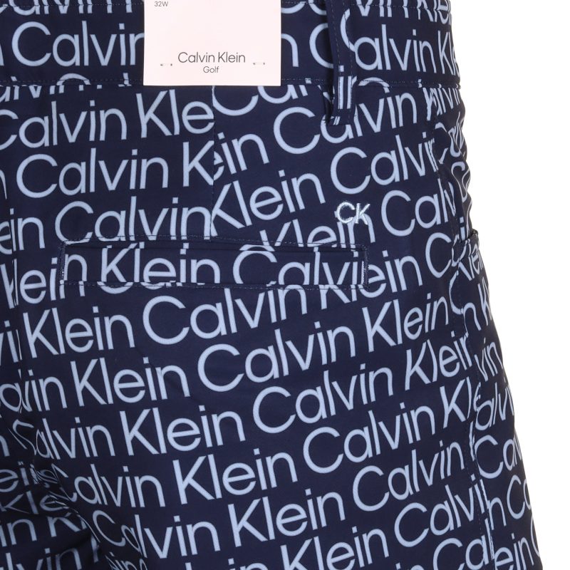 Calvin Klein Golf Genius Printed Shorts CKMS24894 Evening Blue Blue 3