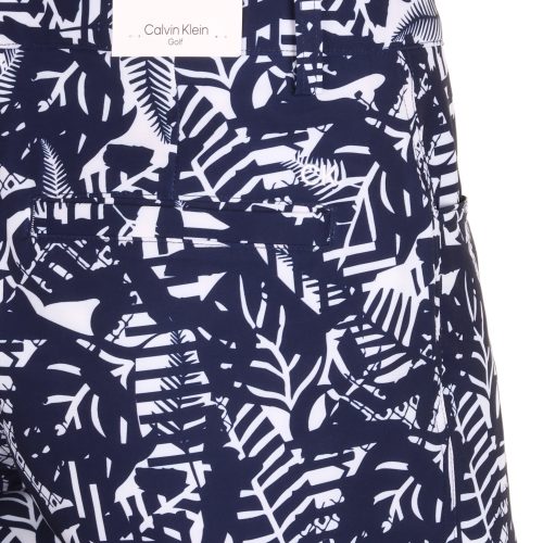 Calvin Klein Golf Genius Printed Shorts CKMS24894 Evening Blue White 3