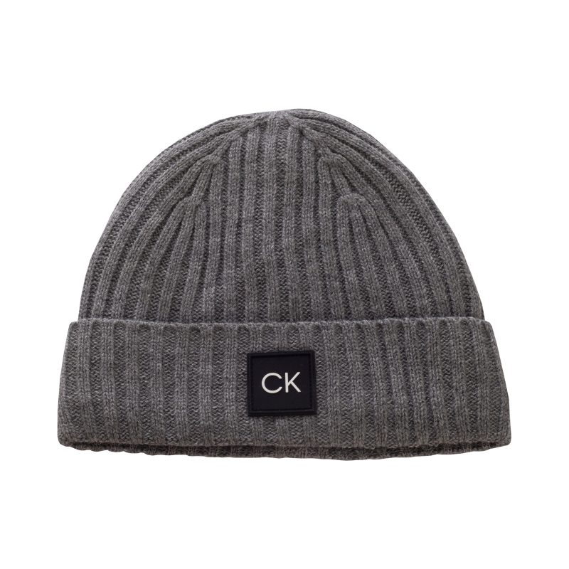 Calvin Klein Golf Losar Beanie CKMA22714 Grey Marl