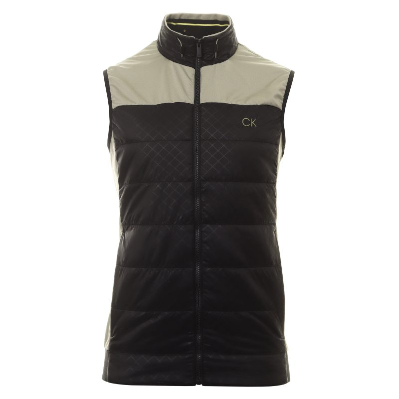 Calvin Klein Golf Malden Hybrid Gilet CKMS23762 Cameo Green 1