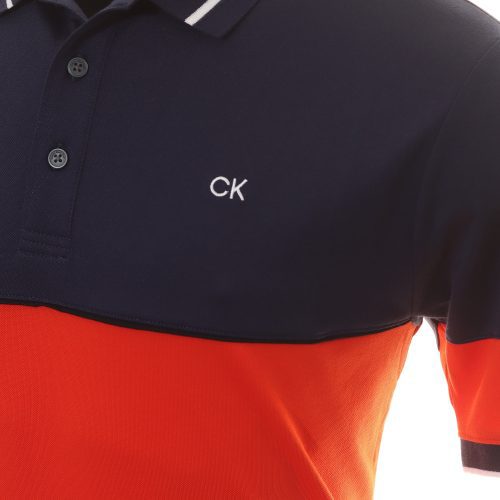 Calvin Klein Golf Marshall Shirt CKMA23810 Spicy Orange 3