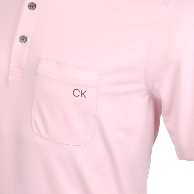 Calvin Klein Golf Middlebrook Shirt CKMS24884 Pink 3