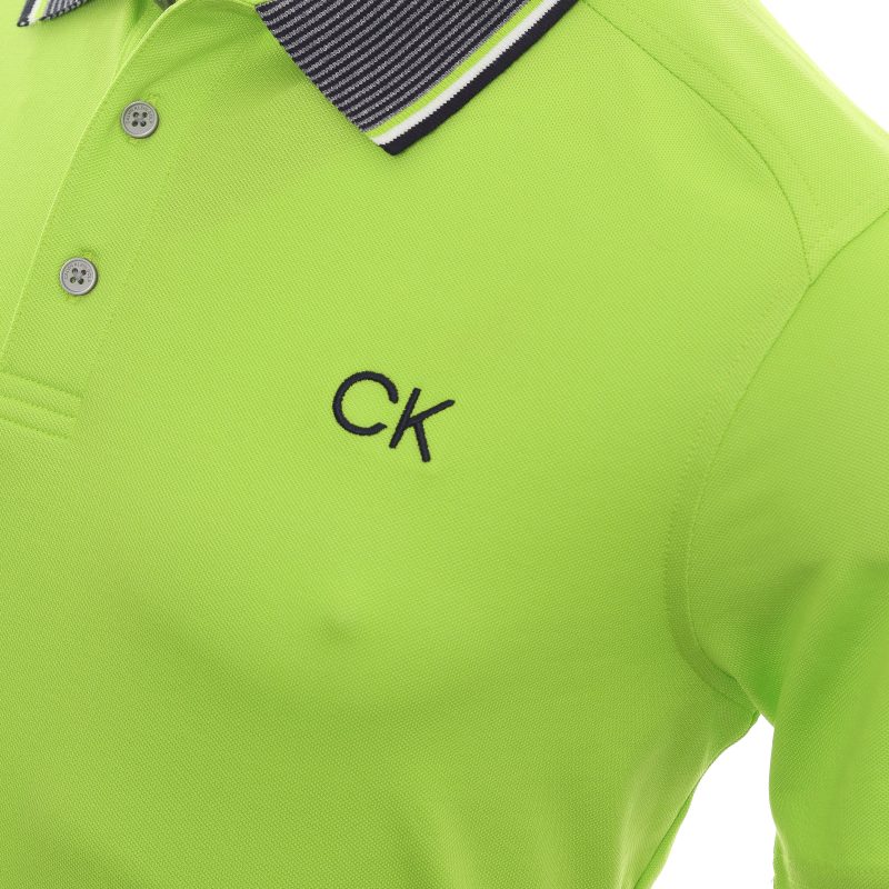 Calvin Klein Golf Monterey Shirt CKMS22535 Citron 3