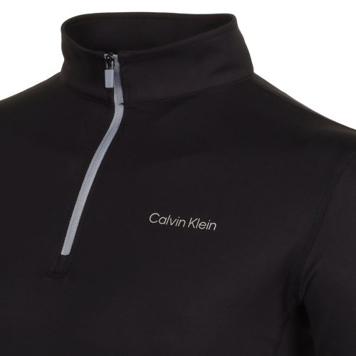 Calvin Klein Golf Newport 1 2 Zip C9924 Black 3 1