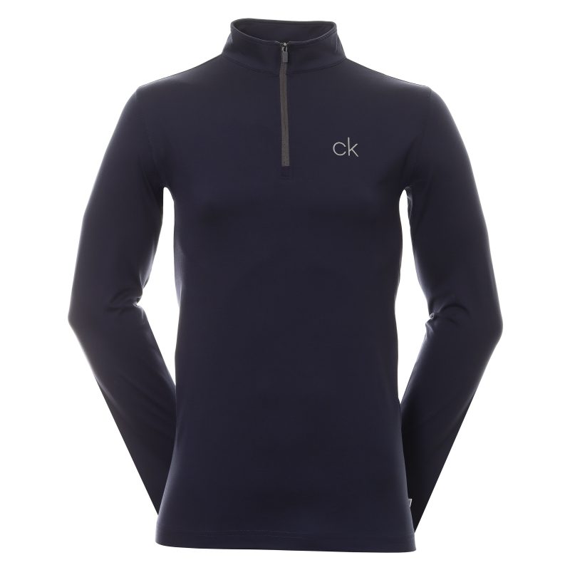 Calvin Klein Golf Newport Half Zip C9355 Navy 1