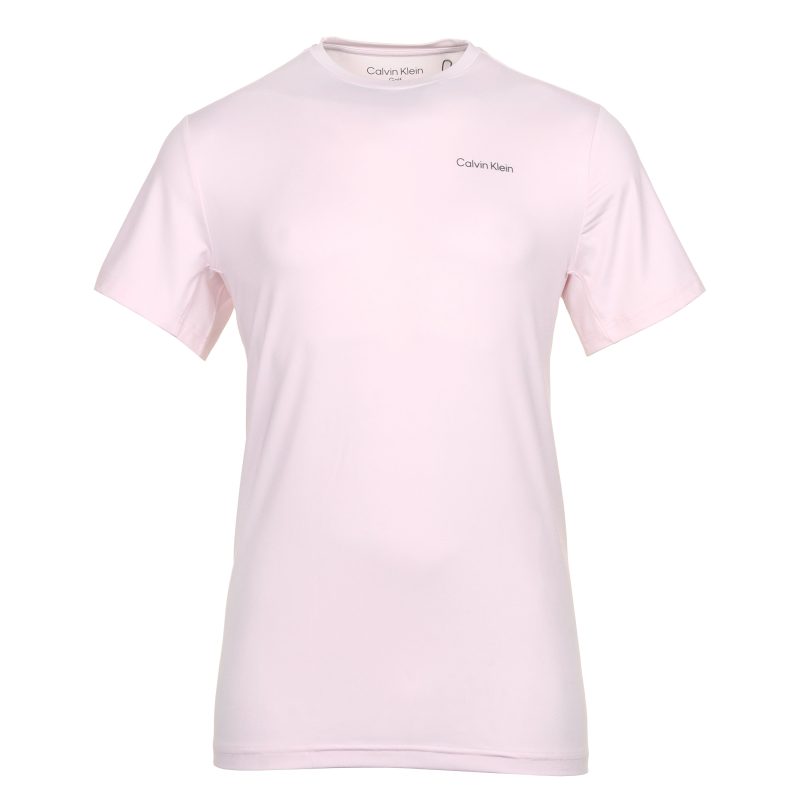 Calvin Klein Golf Newport Tee Shirt C9923 Pink 1