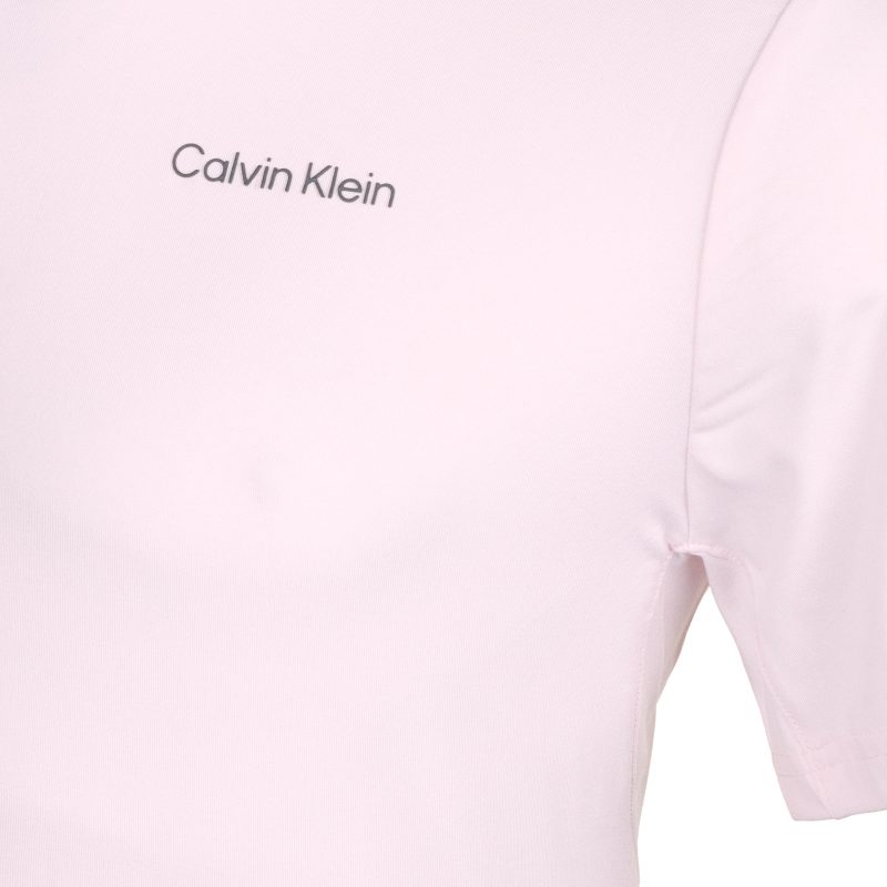 Calvin Klein Golf Newport Tee Shirt C9923 Pink 3