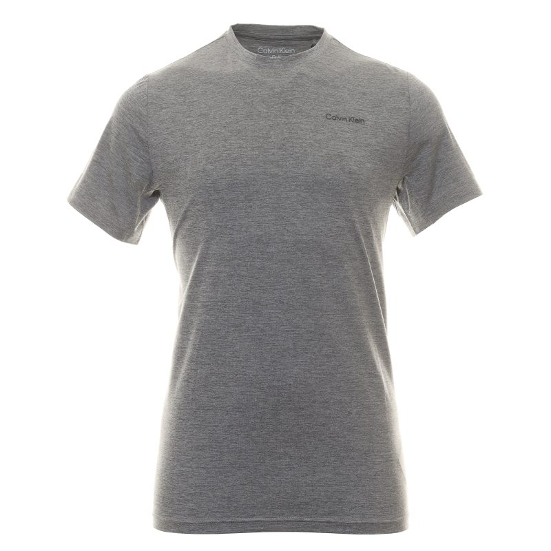 Calvin Klein Golf Newport Tee Shirt C9923 Silver Marl 1