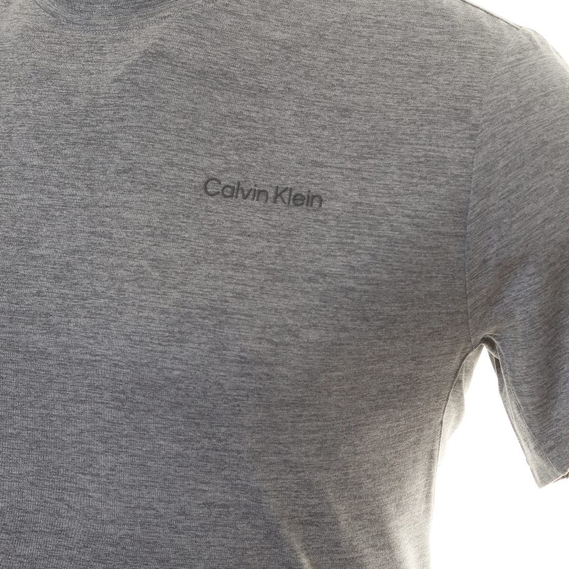 Calvin Klein Golf Newport Tee Shirt C9923 Silver Marl 3