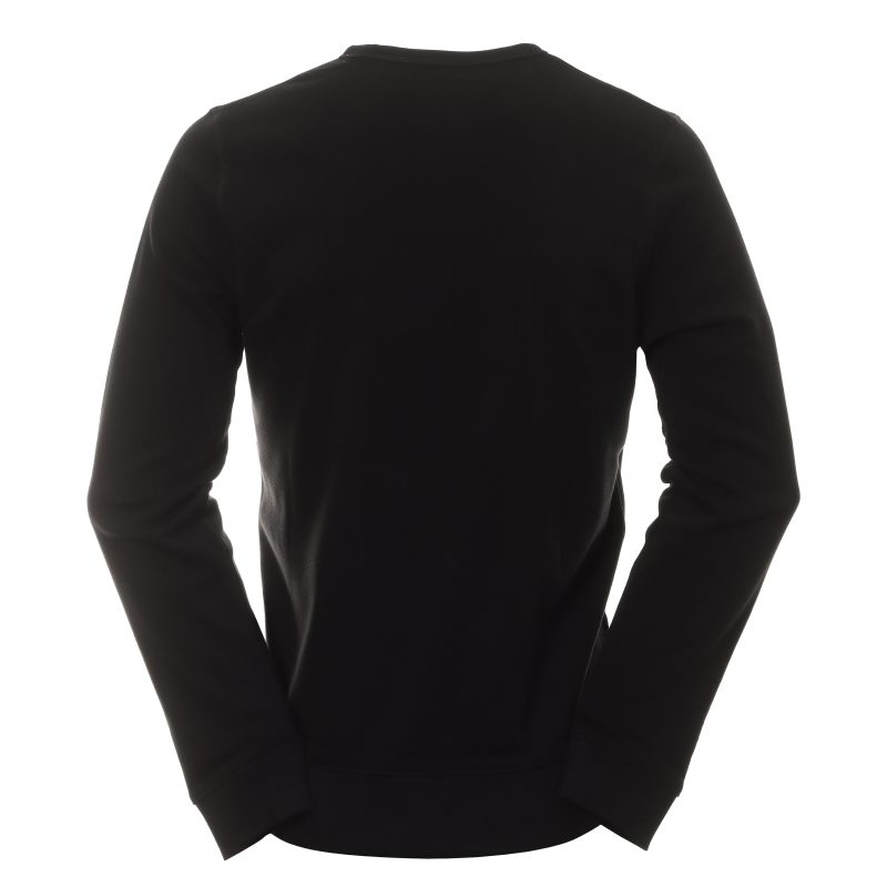 Calvin Klein Golf Ohio Crew Neck Sweater C9693 Black 2