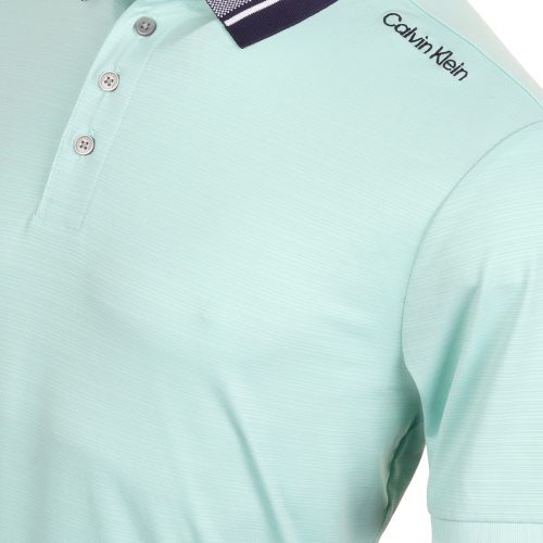 Calvin Klein Golf Parramore Shirt CKMS24885 Aqua 3