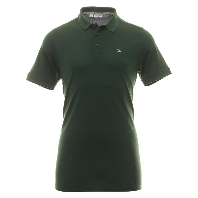 Calvin Klein Golf Planet Shirt C9579 Bottle Green 1