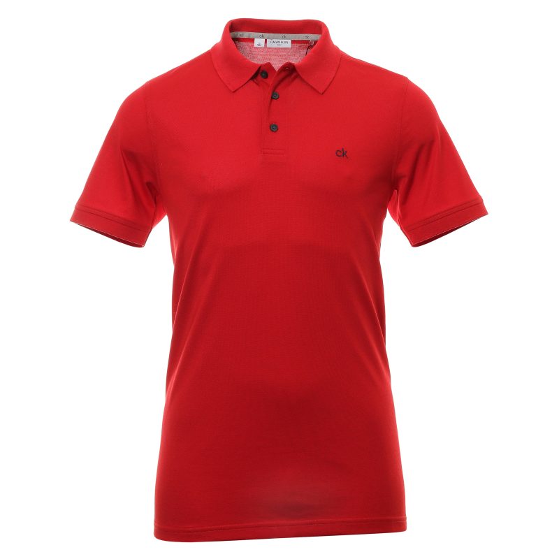 Calvin Klein Golf Planet Shirt C9579 Red 1