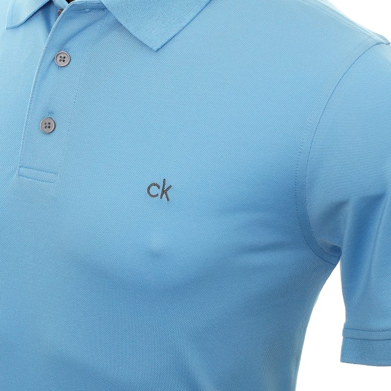 Calvin Klein Golf Planet Shirt C9579 Sky Blue 2 1