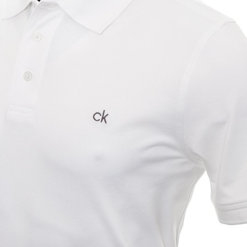 Calvin Klein Golf Planet Shirt C9579 White 2