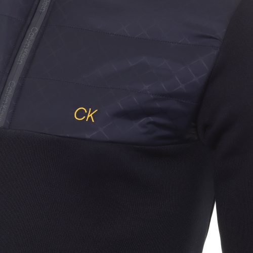 Calvin Klein Golf Ramond Hybrid 1 4 Zip CKMA22708 Navy 3