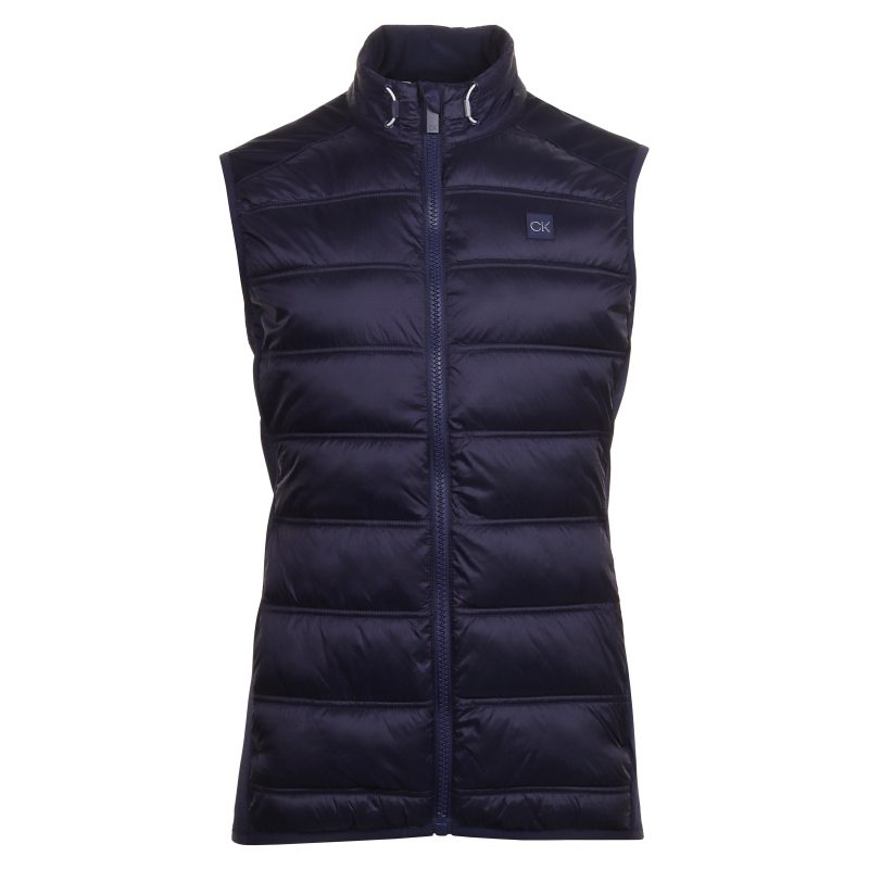 Calvin Klein Golf Rangewood Hybrid Gilet CKMS24892 Evening Blue 1