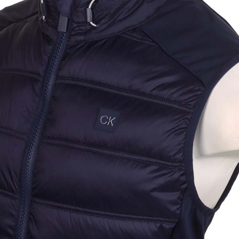 Calvin Klein Golf Rangewood Hybrid Gilet CKMS24892 Evening Blue 3