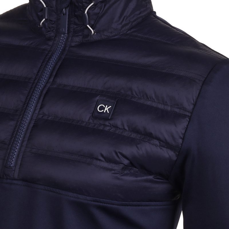 Calvin Klein Golf Rangewood Hybrid Half Zip CKMS24890 Evening Blue 3