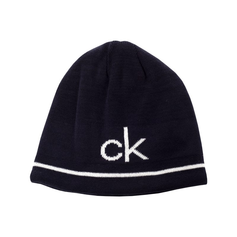 Calvin Klein Golf React Reversible Beanie CKMA21544 Navy White 1