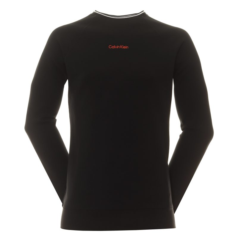 Calvin Klein Golf Rendell Crew Neck CKMA23818 Black 1