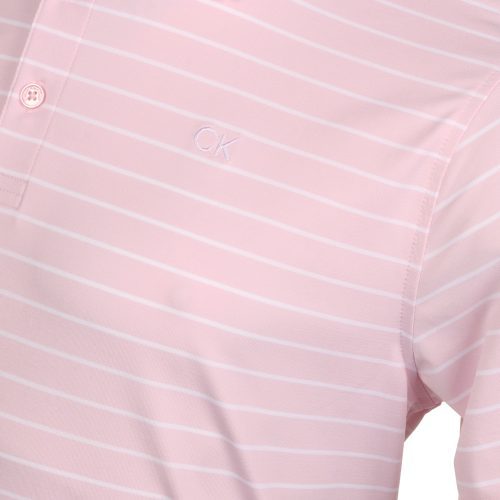 Calvin Klein Golf Silverstone Shirt CKMS24887 Pink White 3