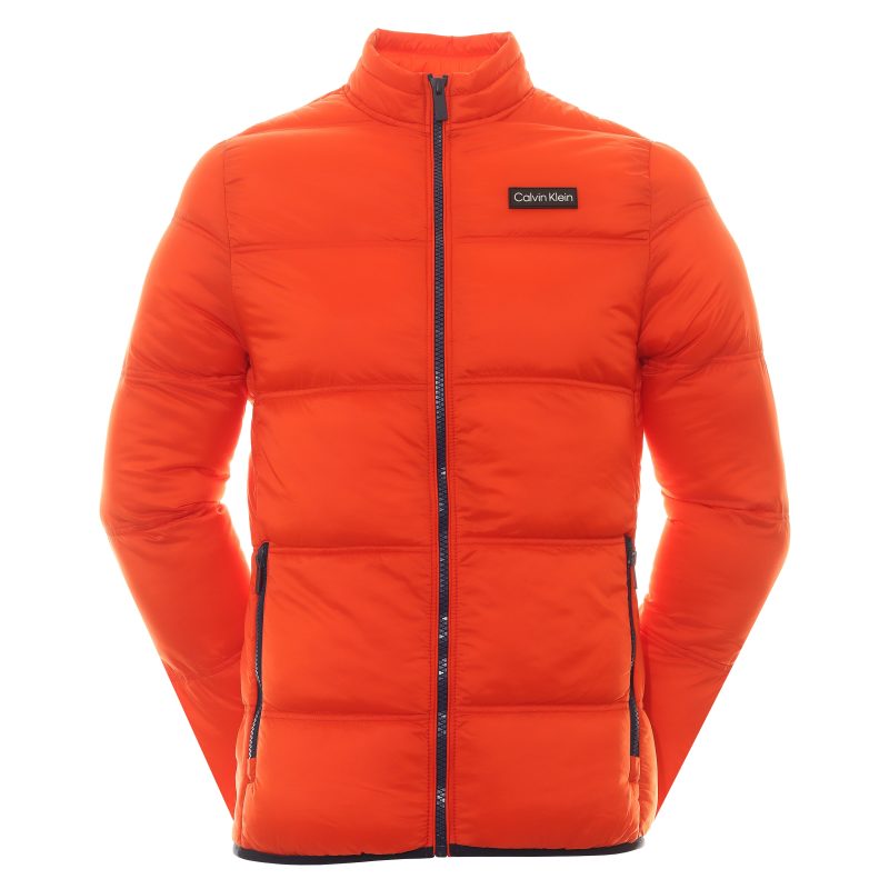 Calvin Klein Golf Torrington Padded Jacket CKMA23826 Spicy Orange 1