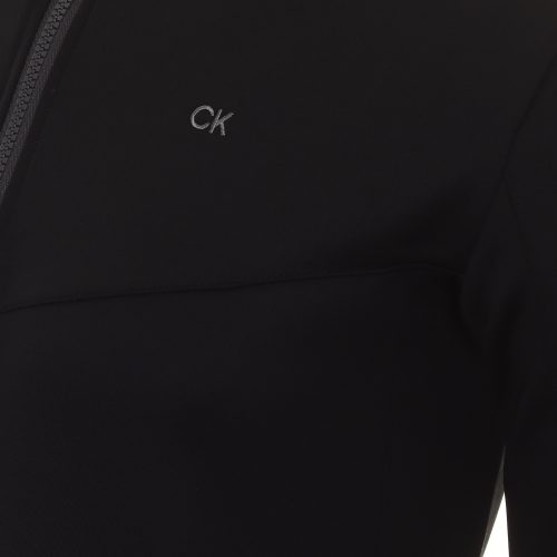 Calvin Klein Golf Traverse Half Zip C9778 Black 3