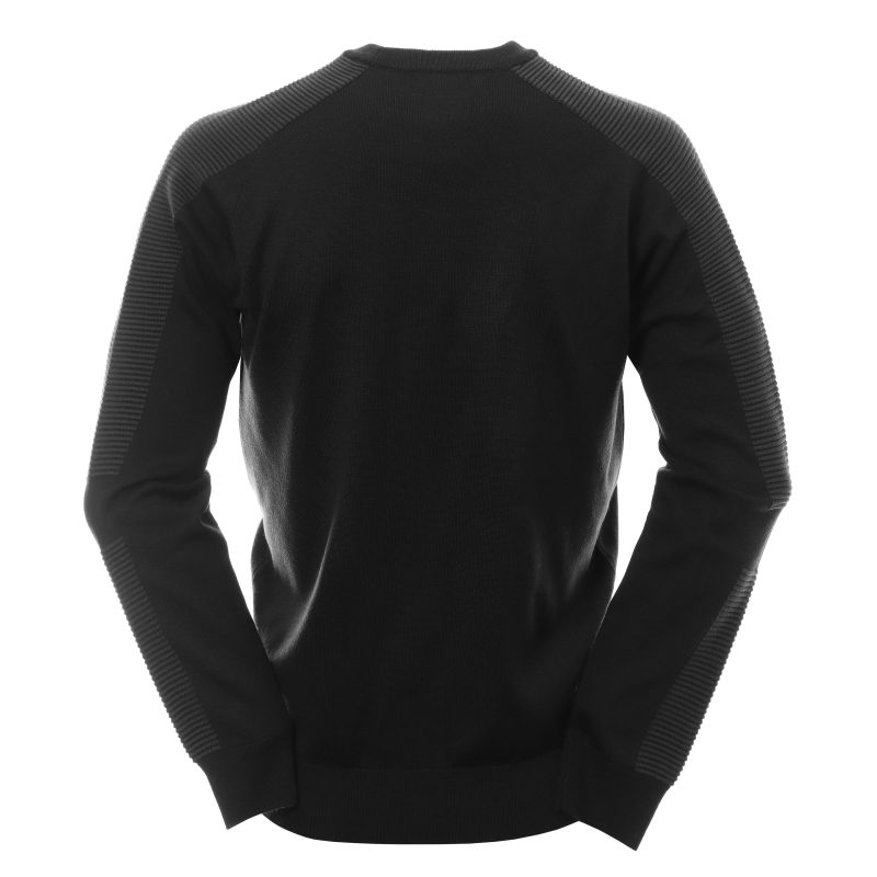 Calvin Klein Golf Veleto Crew Sweater CKMA22703 Black 2