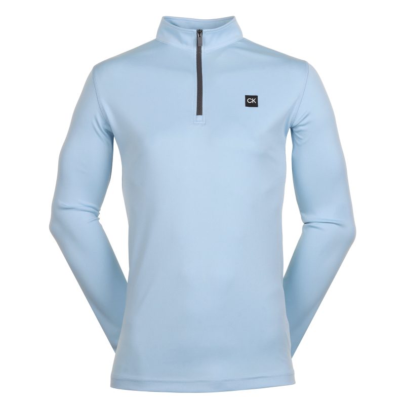 Calvin Klein Golf Westgate Half Zip CMKS24888 Blue 1