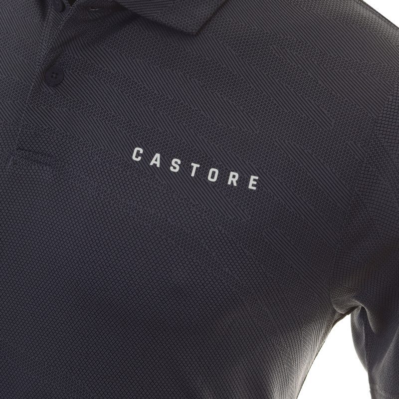 Castore Engineered Knit Golf Polo Shirt CMA30175.B Midnight Navy 3