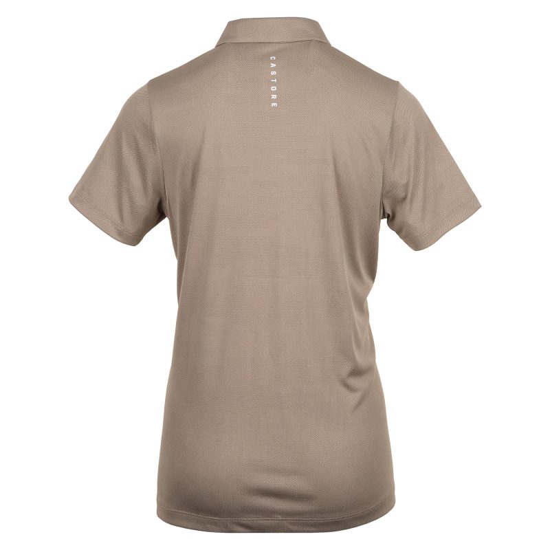 Castore Golf Engineered Knit Polo Shirt SS24 GMC30692 Clay 098 2