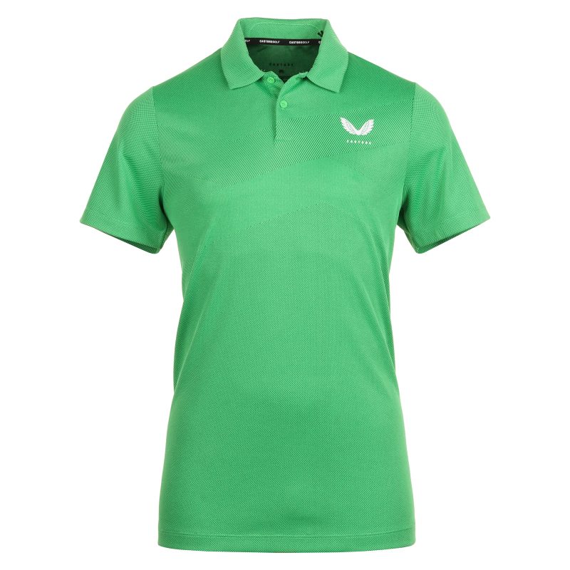 Castore Golf Engineered Knit Polo Shirt SS24 GMC30693 261 1