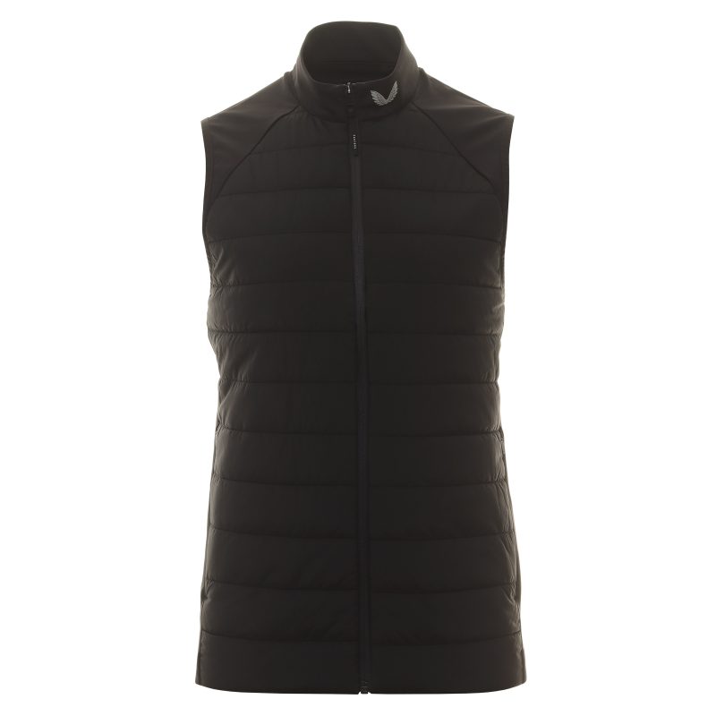 Castore Golf Hybrid Gilet AW23 CMA50223.B Black 1