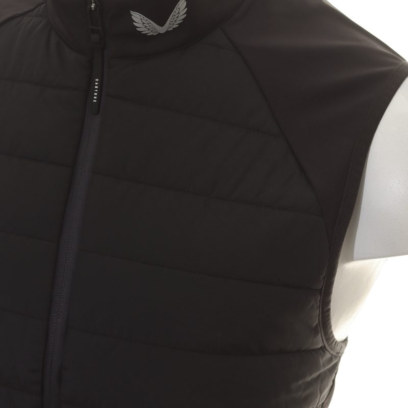 Castore Golf Hybrid Gilet AW23 CMA50223.B Black 3